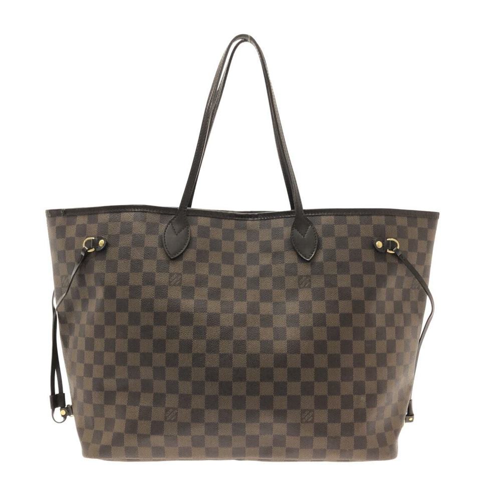 Auth Louis Vuitton Neverfull Gm Ebene #66393L85B